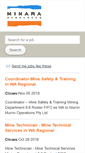 Mobile Screenshot of careers.minara.com.au